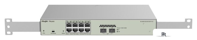 Управляемый коммутатор 2-го уровня Ruijie Networks RG-NBS3100-8GT2SFP-P-V2 - Изображение №2 — Интернет-магазин ПроЗаказ