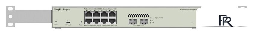 Управляемый коммутатор 2-го уровня Ruijie Networks RG-NBS3100-8GT2SFP-P-V2 - Изображение №1 — Интернет-магазин ПроЗаказ