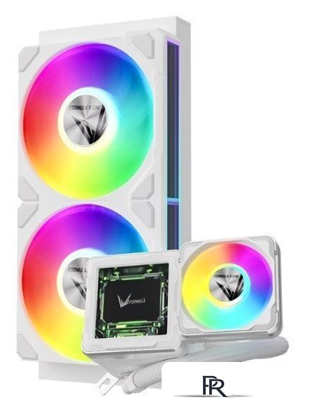 Система жидкостного охлаждения для процессора Formula Cryo Wing Digi 240 (белый) - Изображение №3 — Интернет-магазин ПроЗаказ