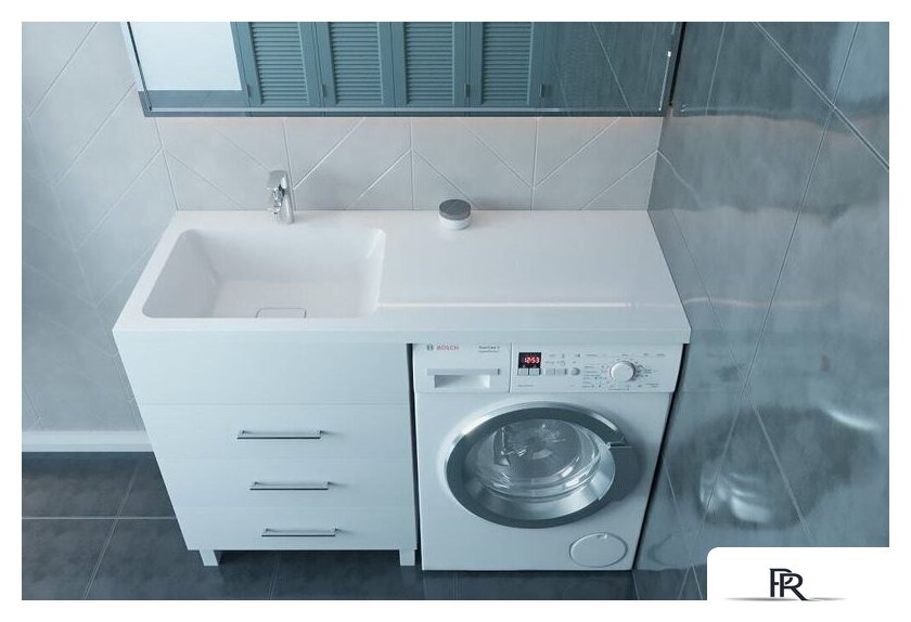 Умывальник Madera Kamilla 120х48 (левый) - Изображение №2 — Интернет-магазин ПроЗаказ