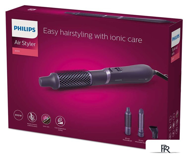 Фен-щетка Philips BHA305/00 - Изображение №6 — Интернет-магазин ПроЗаказ