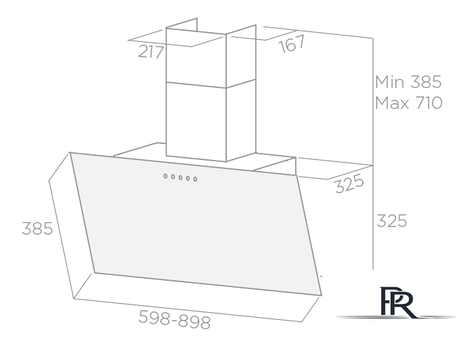 Кухонная вытяжка Elica Shire WH/A/90 [PRF0119828] - Изображение №4 — Интернет-магазин ПроЗаказ