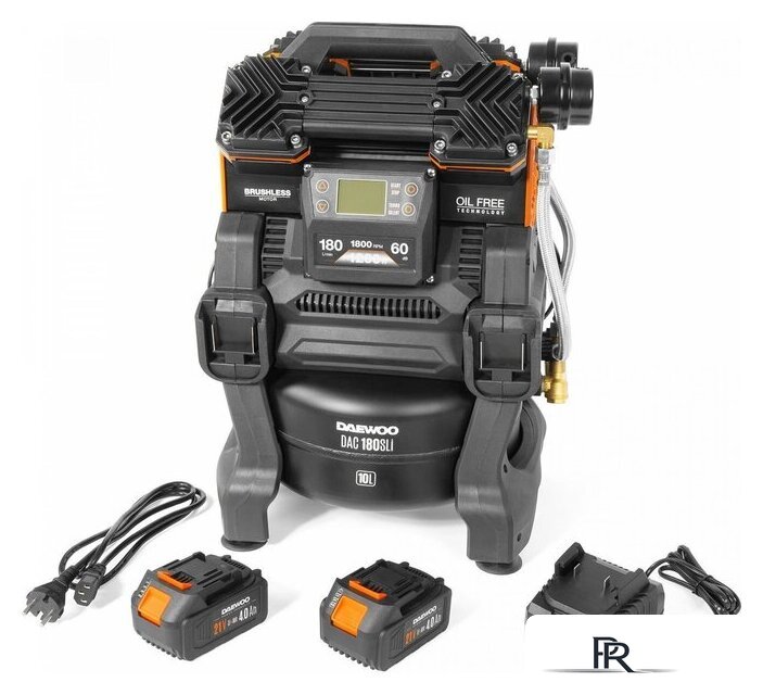 Компрессор Daewoo Power DAC 180S Li (с 2-мя АКБ) - Изображение №12 — Интернет-магазин ПроЗаказ