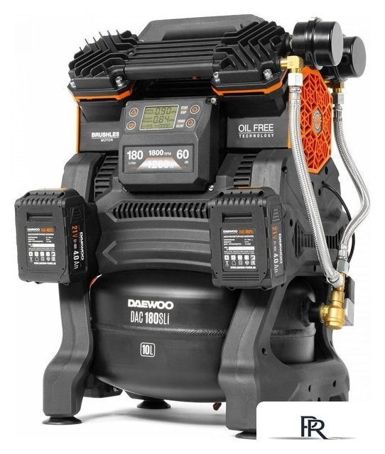Компрессор Daewoo Power DAC 180S Li (с 2-мя АКБ) - Изображение №2 — Интернет-магазин ПроЗаказ