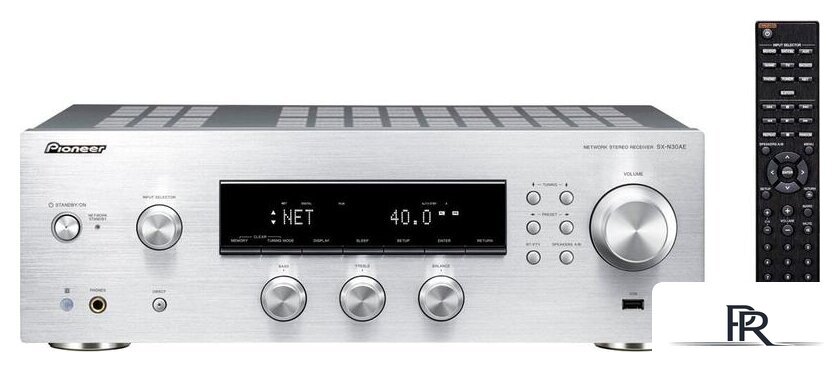 Сетевой ресивер Pioneer SX-N30AE (серебристый) - Изображение №1 — Интернет-магазин ПроЗаказ
