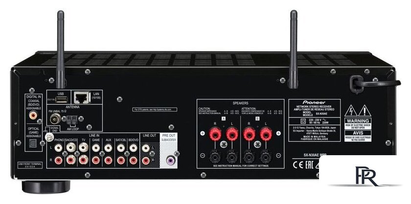 Сетевой ресивер Pioneer SX-N30AE (серебристый) - Изображение №2 — Интернет-магазин ПроЗаказ