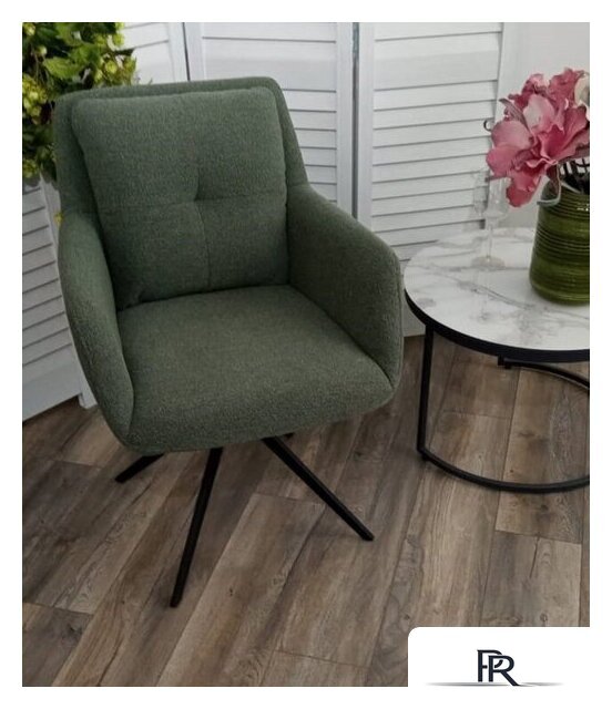 Стул M-City Meadow 621M05248 (зеленый Lake-352/черный) - Изображение №2 — Интернет-магазин ПроЗаказ