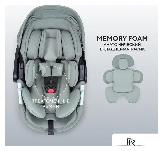 Детское автокресло Rant Aster Zero AY378 (оливковый) - Изображение №20 — Интернет-магазин ПроЗаказ