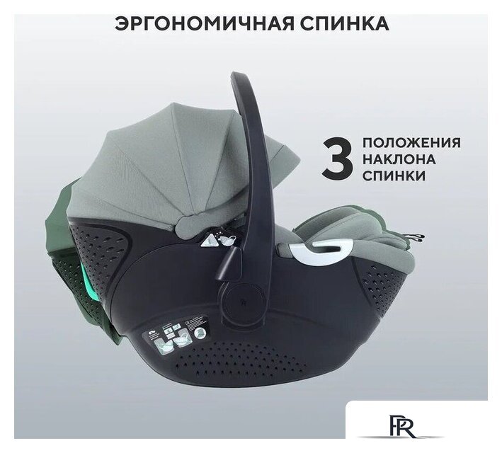 Детское автокресло Rant Aster Zero AY378 (оливковый) - Изображение №16 — Интернет-магазин ПроЗаказ