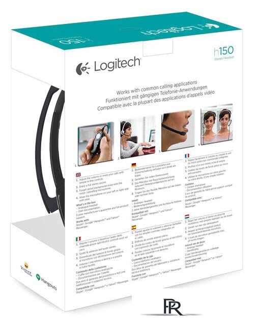 Офисная гарнитура Logitech Stereo Headset H151 - Изображение №8 — Интернет-магазин ПроЗаказ