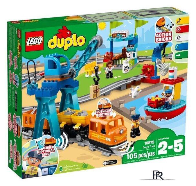 Конструктор LEGO Duplo 10875 Грузовой поезд - Изображение №1 — Интернет-магазин ПроЗаказ