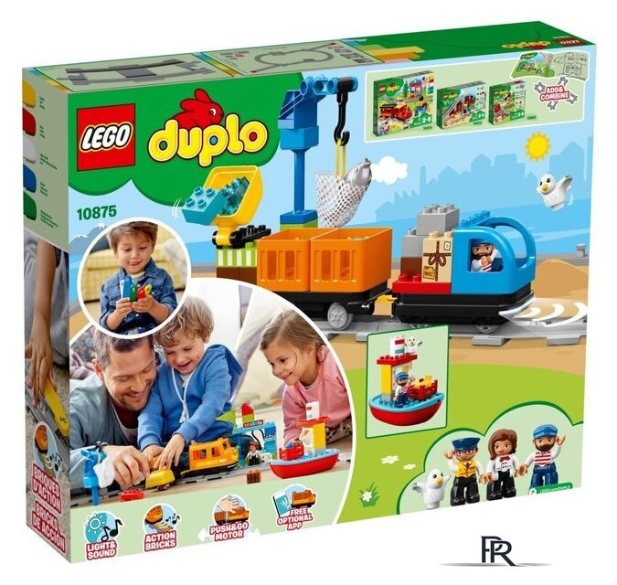 Конструктор LEGO Duplo 10875 Грузовой поезд - Изображение №2 — Интернет-магазин ПроЗаказ