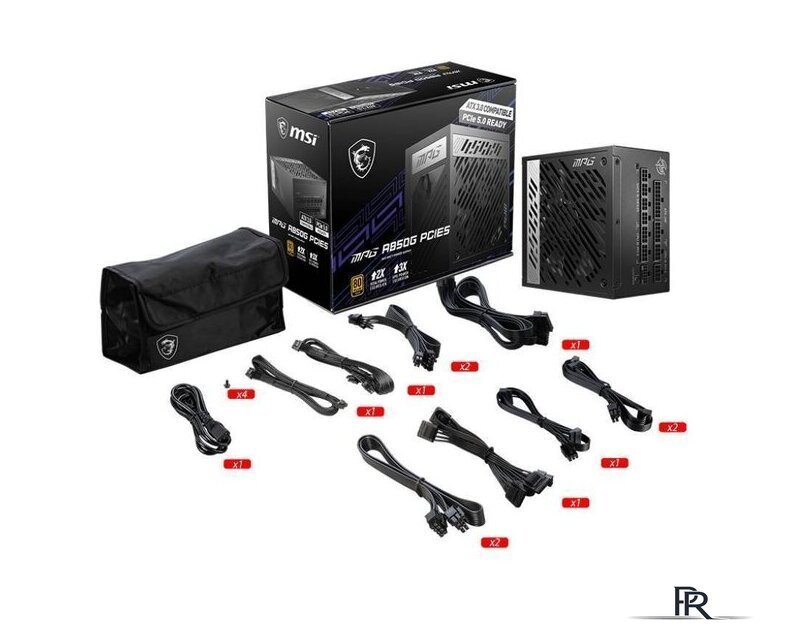 Блок питания MSI MPG A850G PCIE5 - Изображение №5 — Интернет-магазин ПроЗаказ