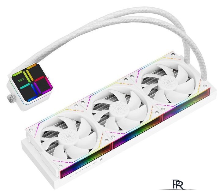 Система жидкостного охлаждения для процессора Thermalright Magic Qube 360 ARGB (белый) - Изображение №5 — Интернет-магазин ПроЗаказ