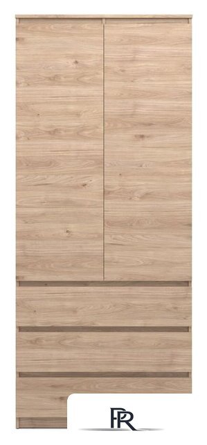 Шкаф распашной MyStar Сноули 900.2 ИВ-121.11 (гикори кингстон) - Изображение №2 — Интернет-магазин ПроЗаказ