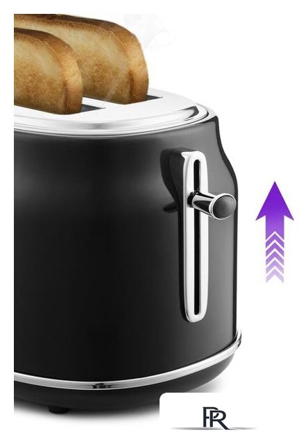 Тостер Kitfort KT-2038-1 (черный) - Изображение №4 — Интернет-магазин ПроЗаказ