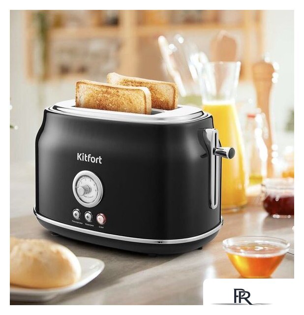 Тостер Kitfort KT-2038-1 (черный) - Изображение №7 — Интернет-магазин ПроЗаказ