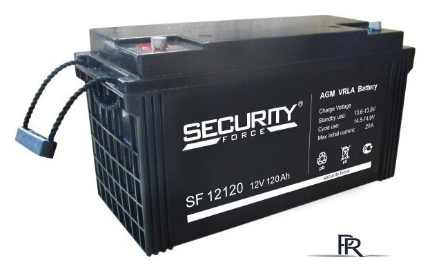 Аккумулятор для ИБП Security Force SF 12120 (12В/120 А·ч) - Изображение №1 — Интернет-магазин ПроЗаказ