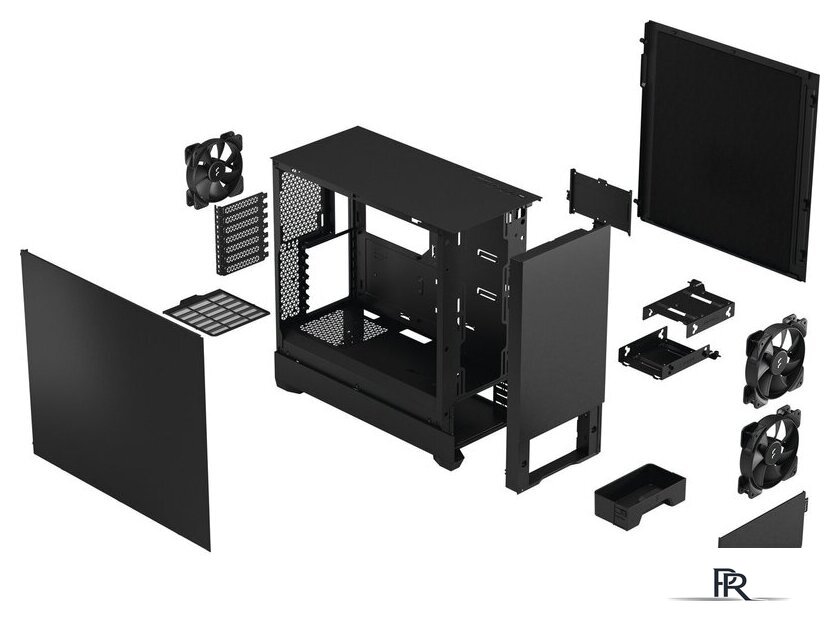 Корпус Fractal Design Pop Silent Black Solid FD-C-POS1A-01 - Изображение №12 — Интернет-магазин ПроЗаказ