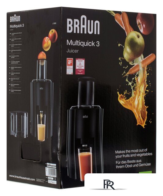 Соковыжималка Braun Multiquick 3 (J 300) - Изображение №7 — Интернет-магазин ПроЗаказ
