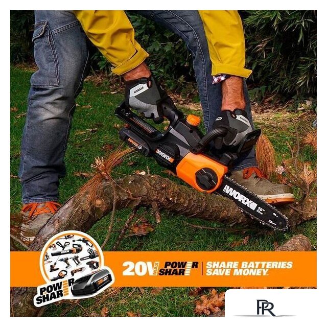 Аккумуляторная пила Worx WG322E.9 (без АКБ) - Изображение №5 — Интернет-магазин ПроЗаказ