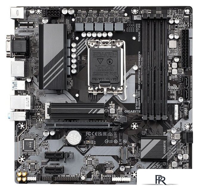 Материнская плата Gigabyte B760M DS3H (rev. 1.0) - Изображение №1 — Интернет-магазин ПроЗаказ