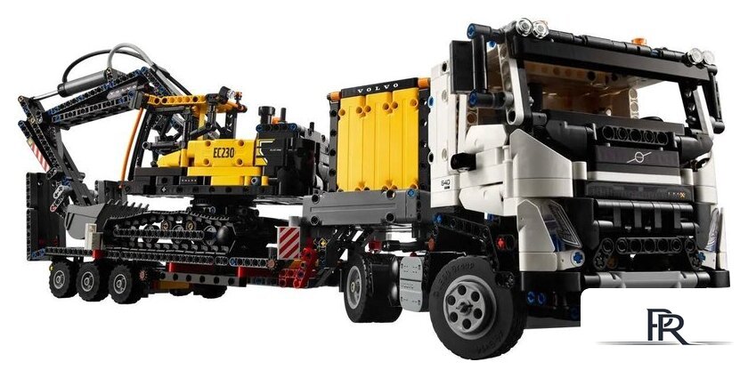 Конструктор LEGO Technic Грузовик Volvo FMX и электрический экскаватор EC230 42175 - Изображение №2 — Интернет-магазин ПроЗаказ