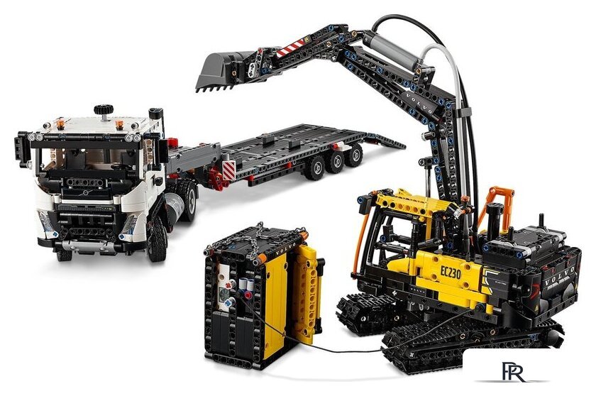 Конструктор LEGO Technic Грузовик Volvo FMX и электрический экскаватор EC230 42175 - Изображение №5 — Интернет-магазин ПроЗаказ