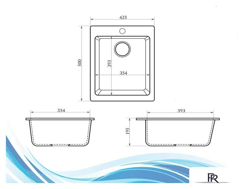Кухонная мойка Berge BR-4200 + Like F8005022 (черный) - Изображение №21 — Интернет-магазин ПроЗаказ