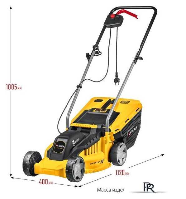 Газонокосилка Steher LM-33-1300 - Изображение №6 — Интернет-магазин ПроЗаказ