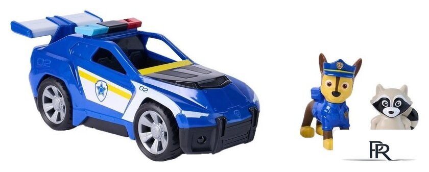 Игровой набор PAW Patrol Поисковый отряд машинка с фигуркой Чейз 70810 - Изображение №1 — Интернет-магазин ПроЗаказ