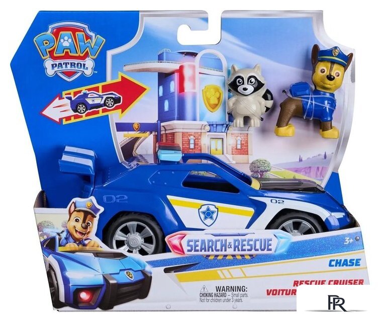 Игровой набор PAW Patrol Поисковый отряд машинка с фигуркой Чейз 70810 - Изображение №5 — Интернет-магазин ПроЗаказ