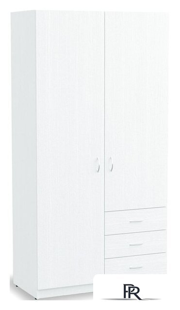 Шкаф распашной Involux Престон 226H011 (белый структурный) - Изображение №1 — Интернет-магазин ПроЗаказ