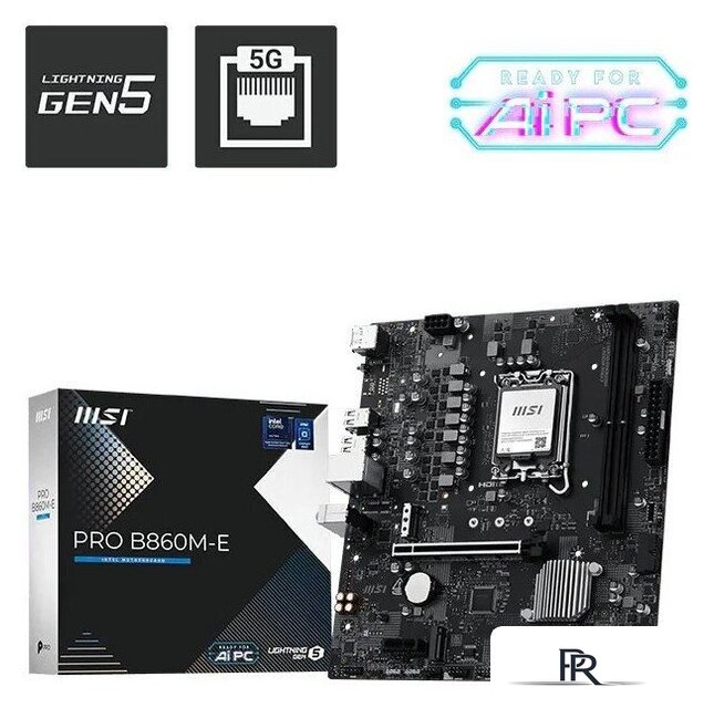 Материнская плата MSI Pro B860M-E - Изображение №5 — Интернет-магазин ПроЗаказ