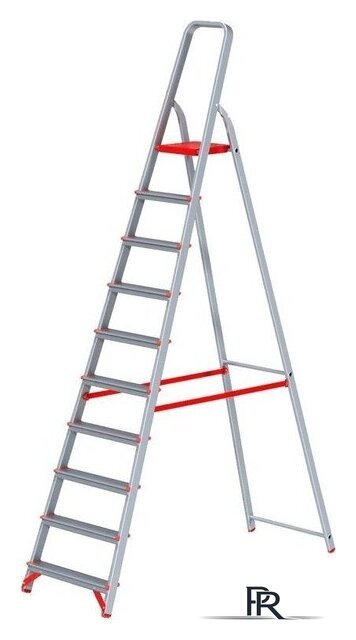 Лестница-стремянка Новая высота NV 311 алюминиевая профессиональная 9 ступеней - Изображение №2 — Интернет-магазин ПроЗаказ