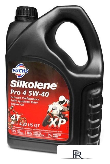 Моторное масло Fuchs Мото Silkolene Pro 4 5W-40 XP 4л - Изображение №1 — Интернет-магазин ПроЗаказ