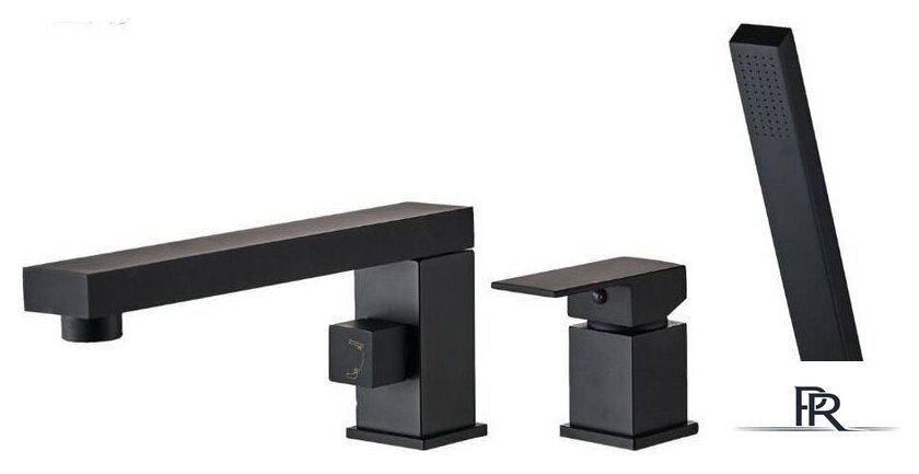 Смеситель Rea Glen REA-B6630 (черный) - Изображение №1 — Интернет-магазин ПроЗаказ