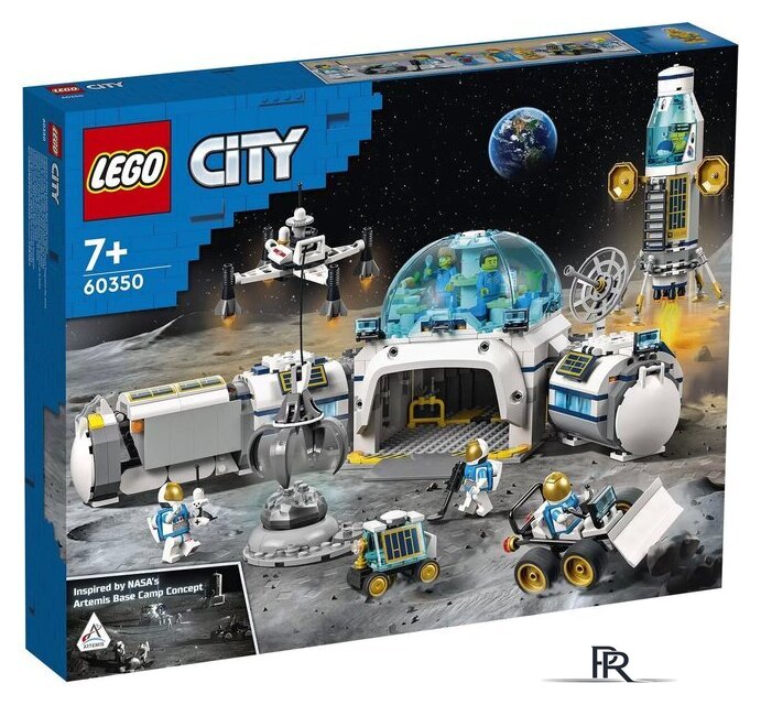 Конструктор LEGO City 60350 Лунная научная база - Изображение №1 — Интернет-магазин ПроЗаказ