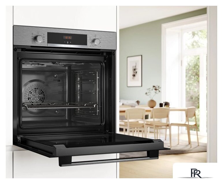 Электрический духовой шкаф Bosch Serie 4 HBA514BS3 - Изображение №5 — Интернет-магазин ПроЗаказ