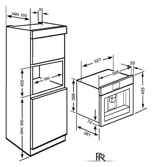 Кофемашина Smeg CMS8451A - Изображение №3 — Интернет-магазин ПроЗаказ