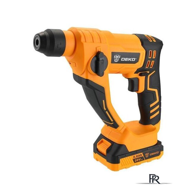 Перфоратор Deko DKCH20 SET (с 2-мя АКБ, кейс) - Изображение №2 — Интернет-магазин ПроЗаказ