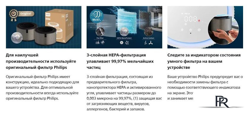 Комплект фильтров Philips FY3200/30 - Изображение №8 — Интернет-магазин ПроЗаказ