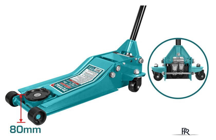 Подкатной домкрат Total THT10834 3т - Изображение №1 — Интернет-магазин ПроЗаказ