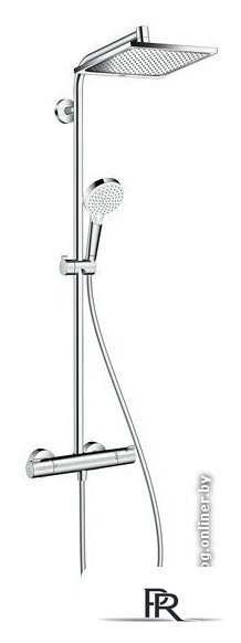 Душевая система  Hansgrohe Crometta Е 240 1jet Showerpipe [27271000] - Изображение №1 — Интернет-магазин ПроЗаказ