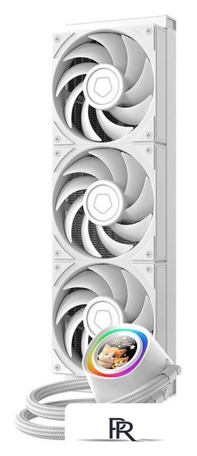 Система жидкостного охлаждения для процессора ID-Cooling FX360 LCD PE White - Изображение №3 — Интернет-магазин ПроЗаказ