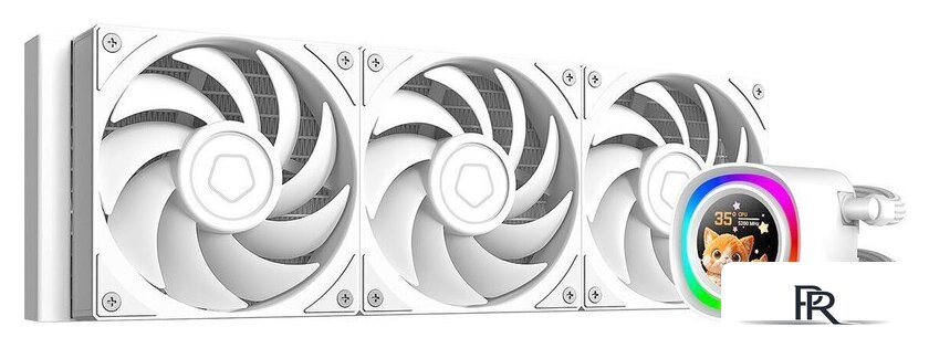 Система жидкостного охлаждения для процессора ID-Cooling FX360 LCD PE White - Изображение №1 — Интернет-магазин ПроЗаказ