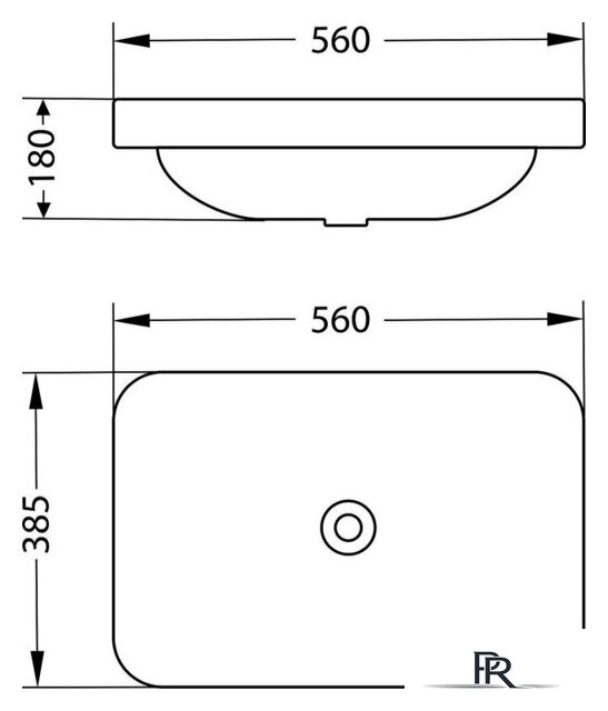 Умывальник Lauter 21441B + Reef 21CK678BS - Изображение №6 — Интернет-магазин ПроЗаказ