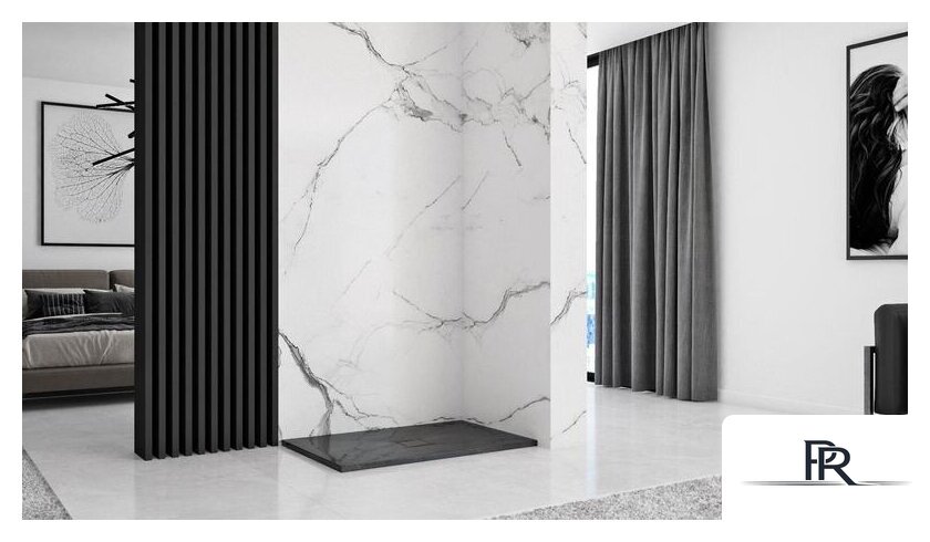 Душевой поддон Rea Stone 100x80 (черный) - Изображение №3 — Интернет-магазин ПроЗаказ