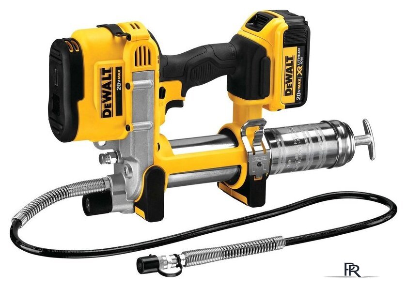Шприц для смазки DeWalt DCGG571M1 (с 1-им АКБ, кейс) - Изображение №2 — Интернет-магазин ПроЗаказ