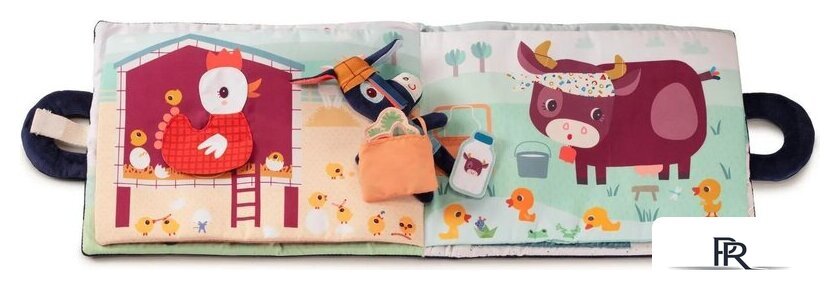 Развивающая игра Lilliputiens Книжка мягкая Ослик Игнас на ферме 83415 - Изображение №12 — Интернет-магазин ПроЗаказ